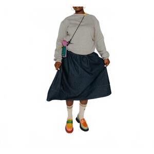 NEW BOBO CHOSES mr pencil graphic sweatshirt in heather grey